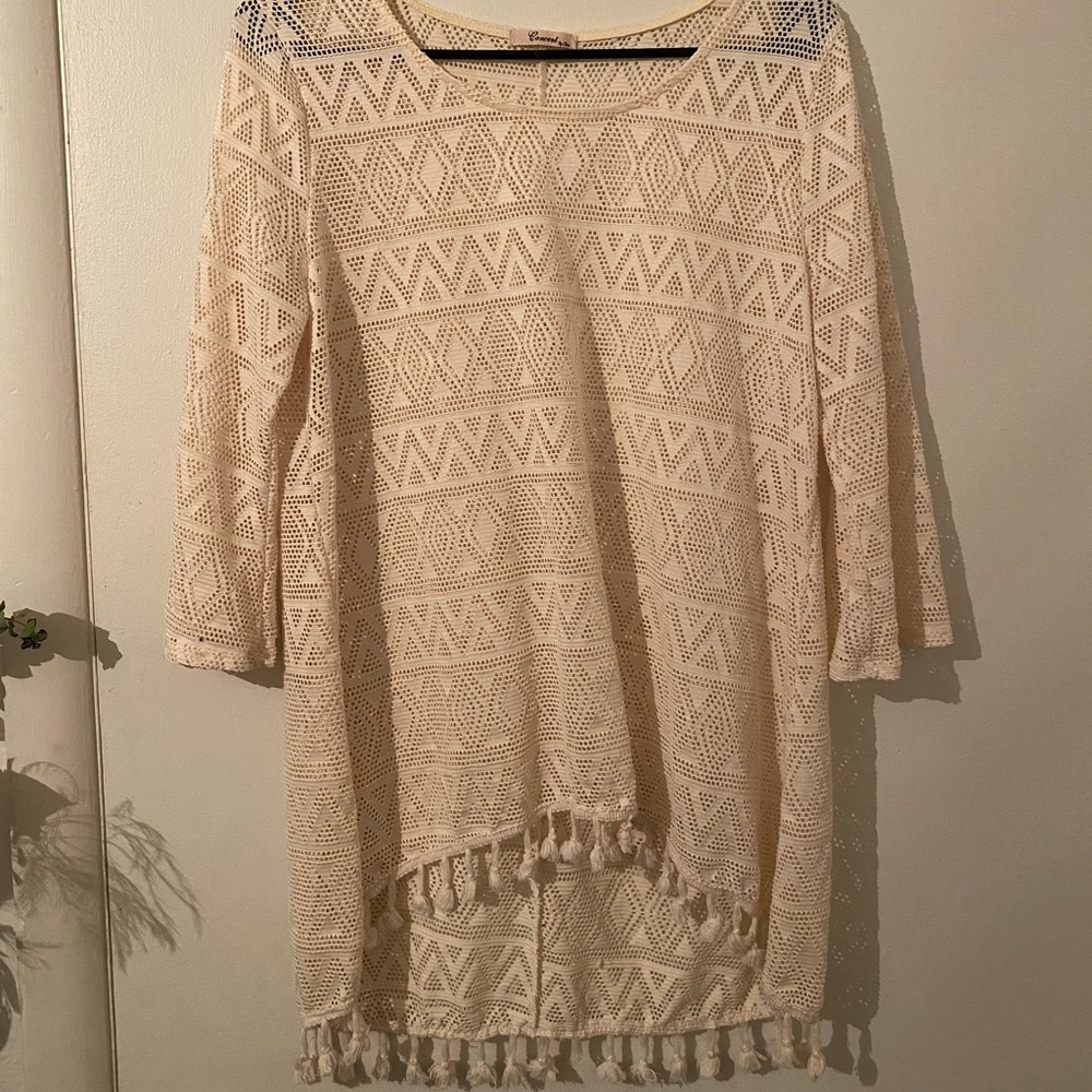 Cream kimono